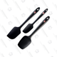 3-Piece Black Silicone Spatula Set By Di Oro | Amazon